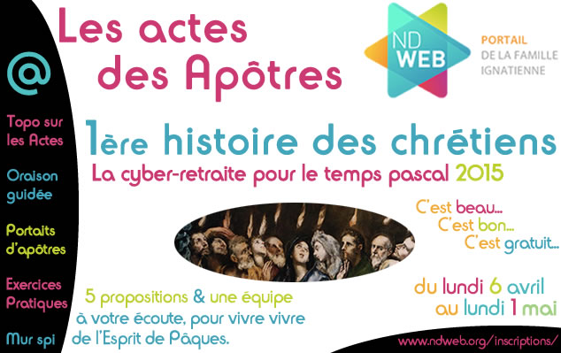 NDWeb - Retraite apôtres 2015
