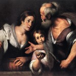 Bernardo Strozzi, Elijah and the Widow of Zarephath, Kunsthistorisches Museum, Vienna, 1630s